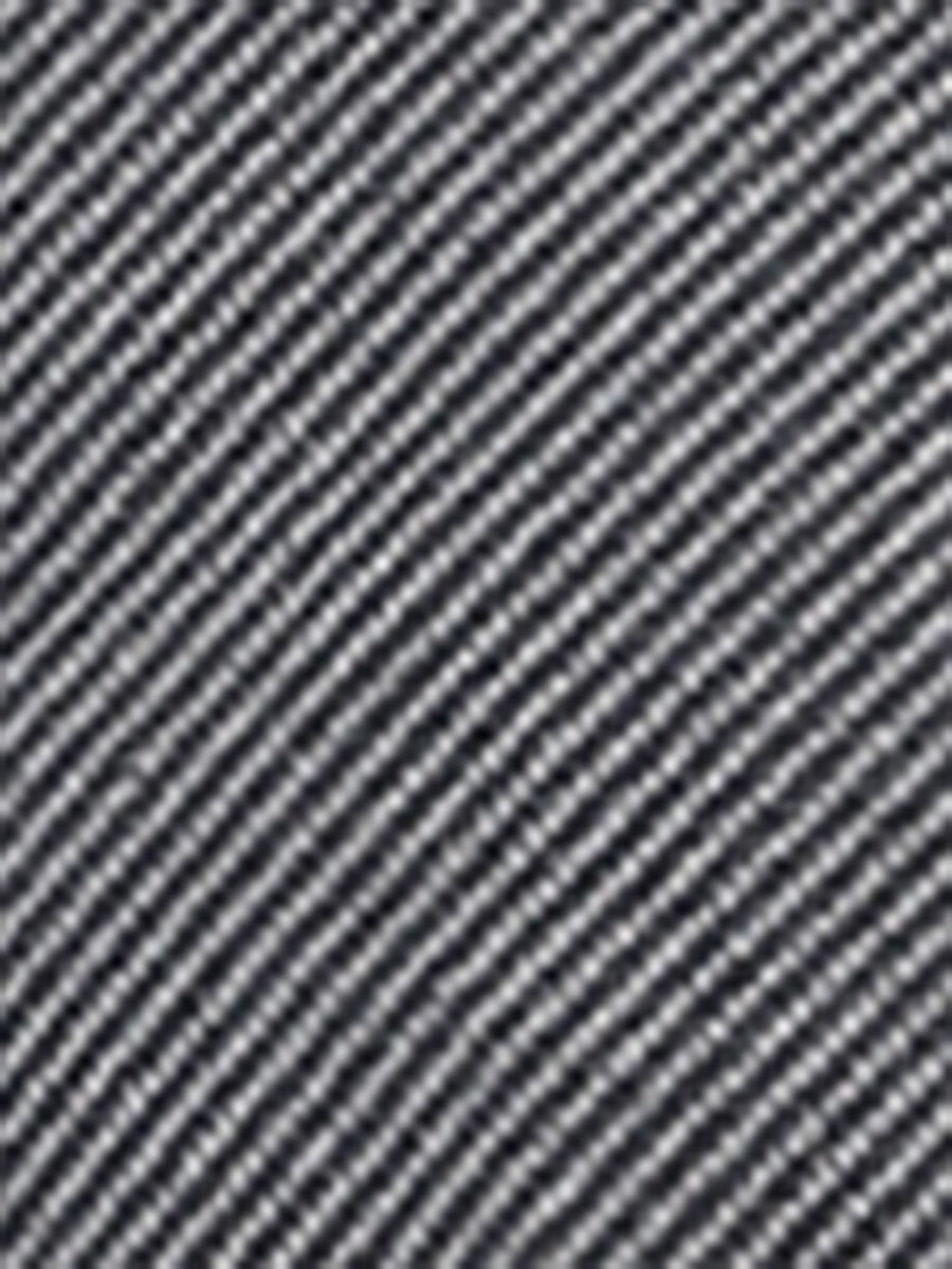Slim-Profile Striped Overcoat