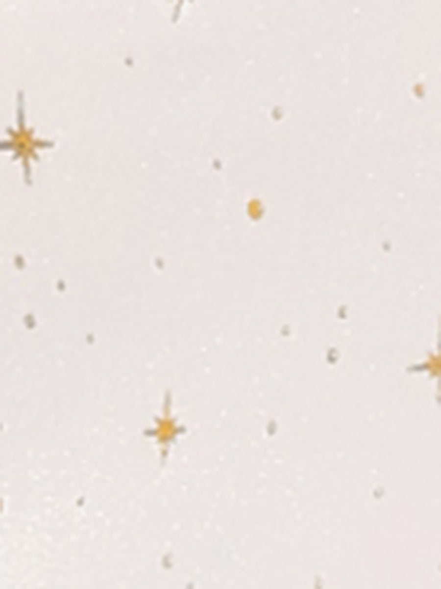 Glitter Star Square Neck Mini Dress