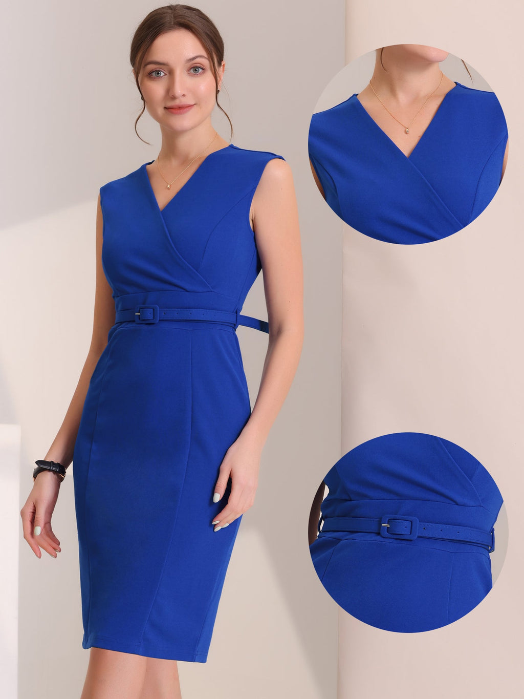 Slim Sleeveless Bodycon Dress