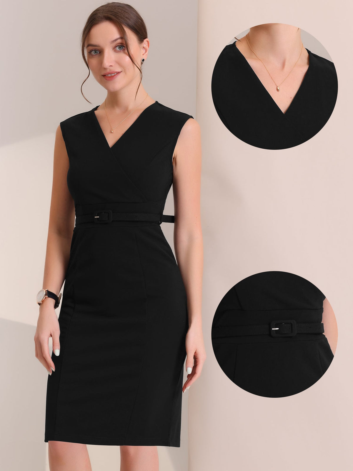 Slim Sleeveless Bodycon Dress