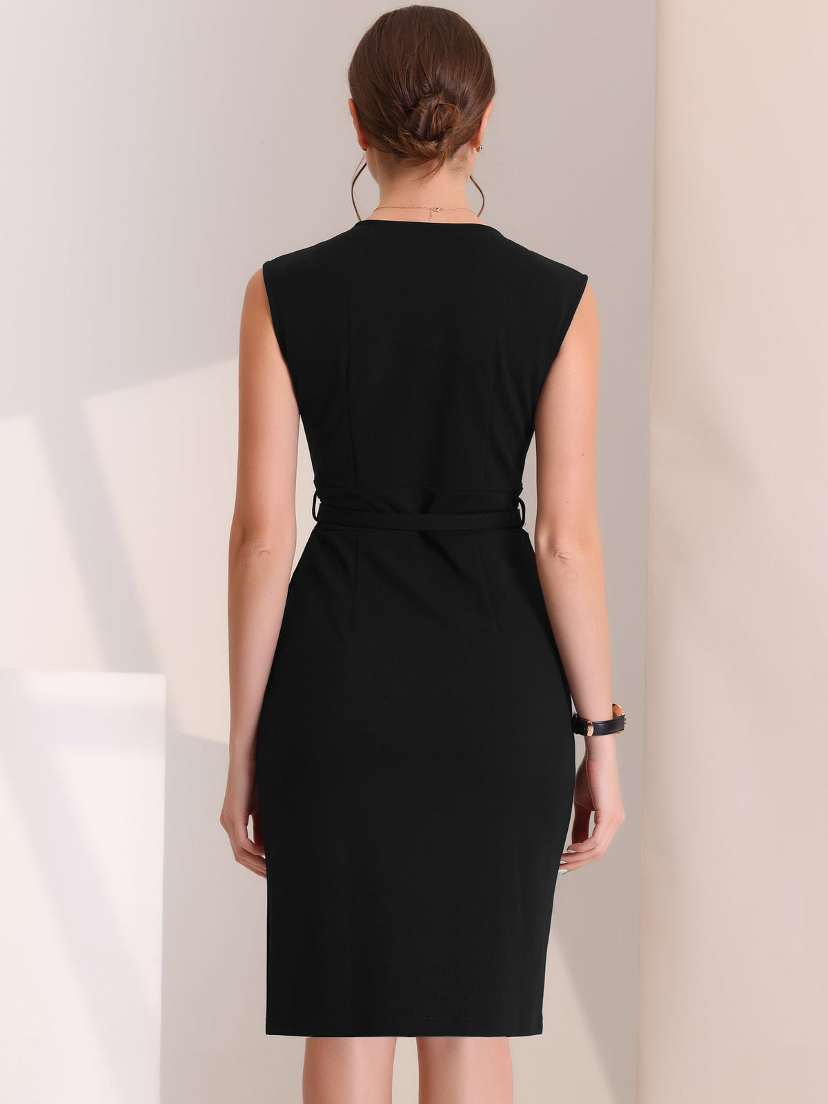 Slim Sleeveless Bodycon Dress