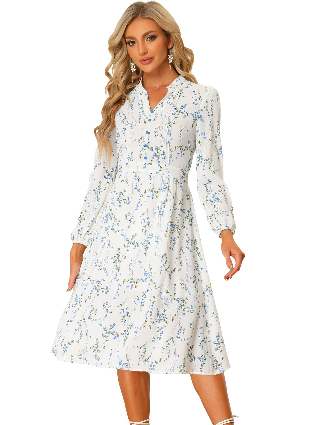 Casual Polyester Holiday Dress