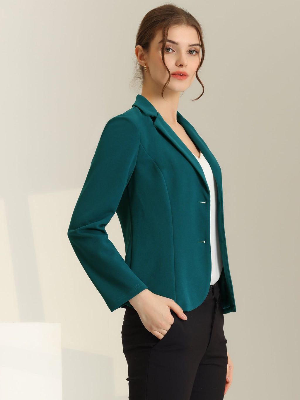 Lightweight Slim Mid Blazer
