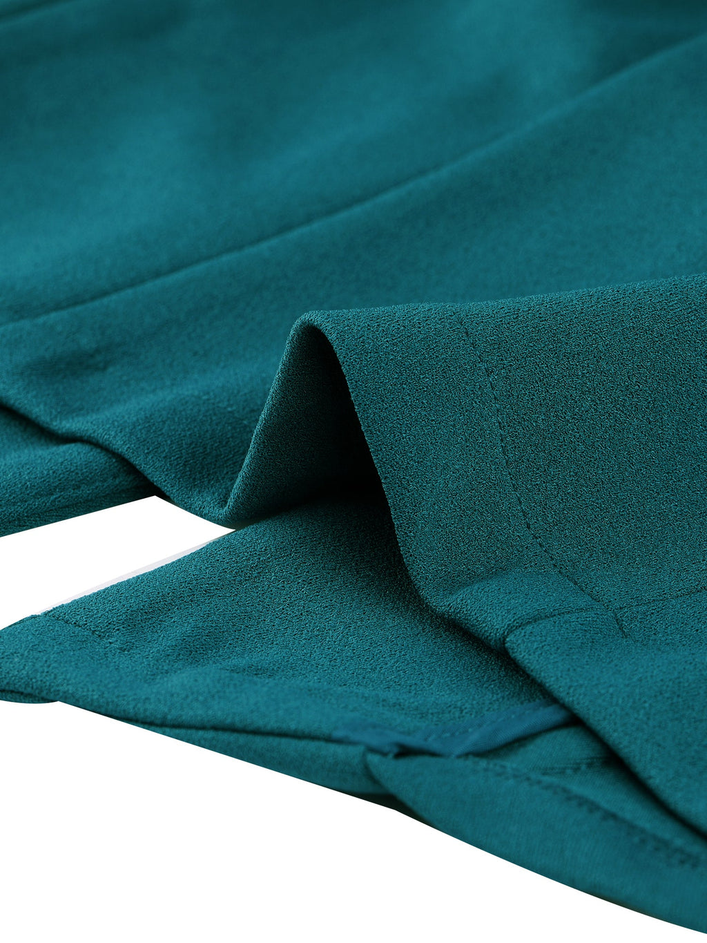 Open-Front Fitted Hook Blazer