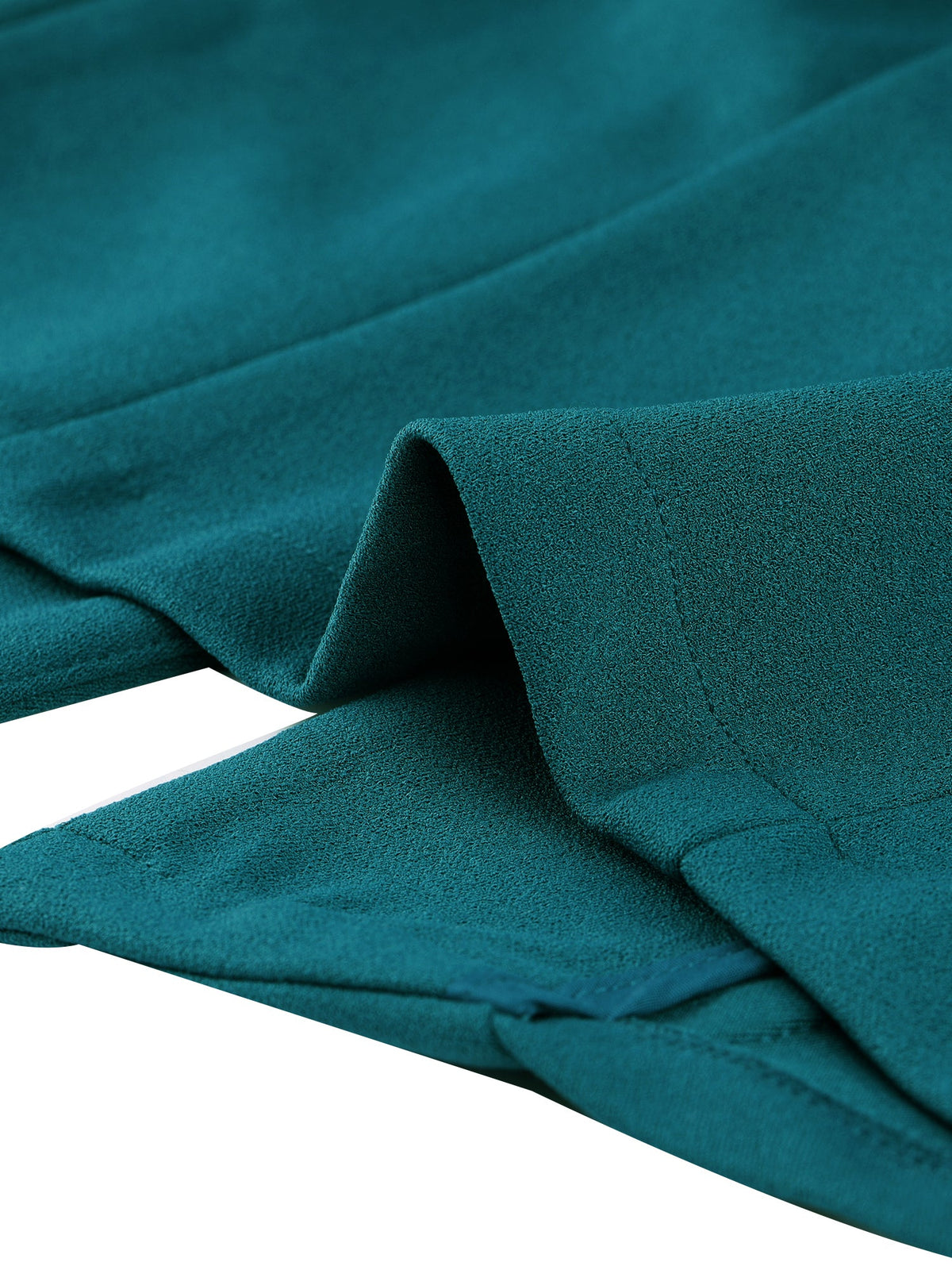 Open-Front Fitted Hook Blazer