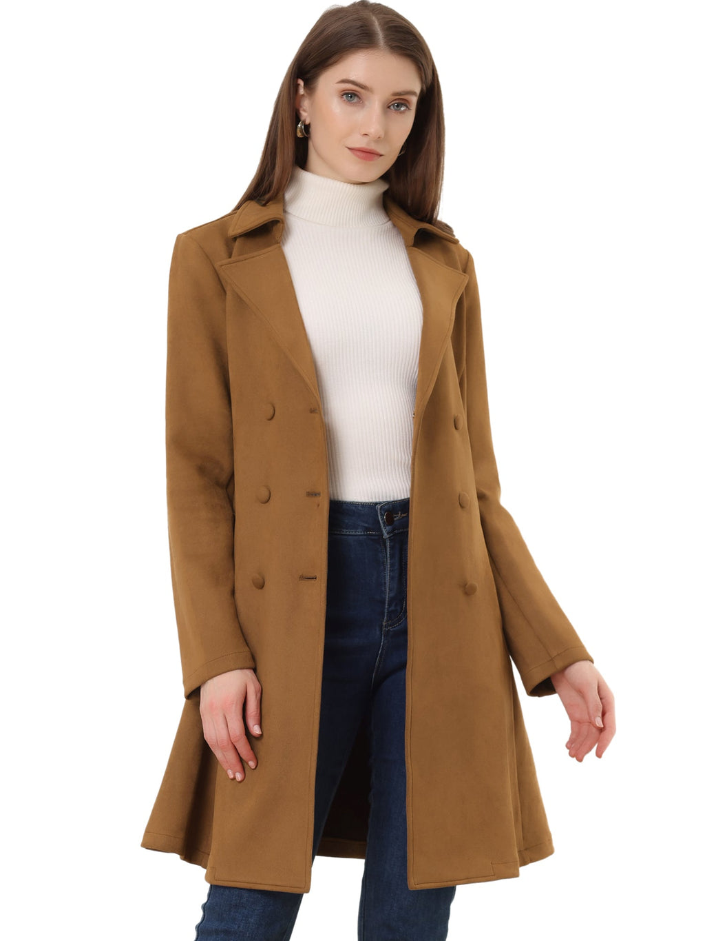 Stretch-Casual Peacoat