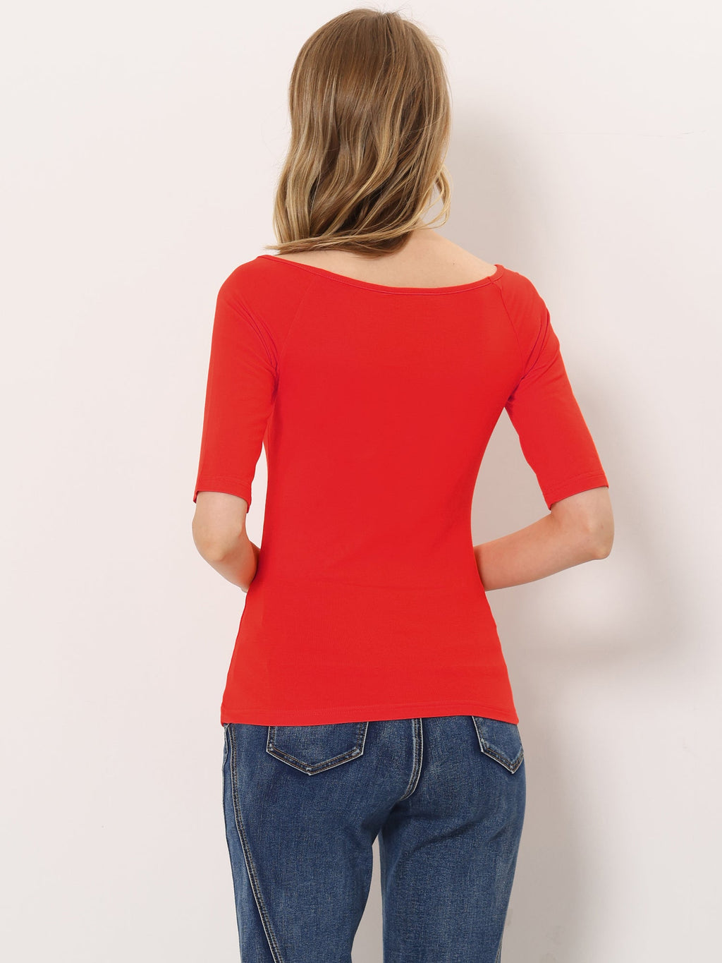 Hip-Length Slim Stretch Tee