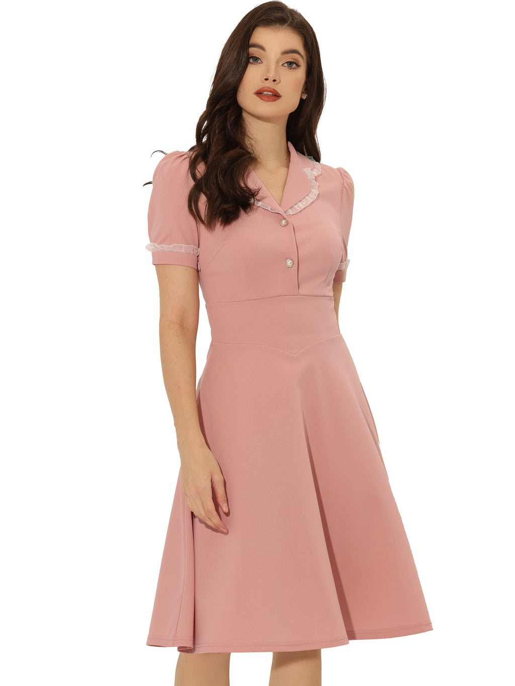 Spandex Casual Daytime Dress