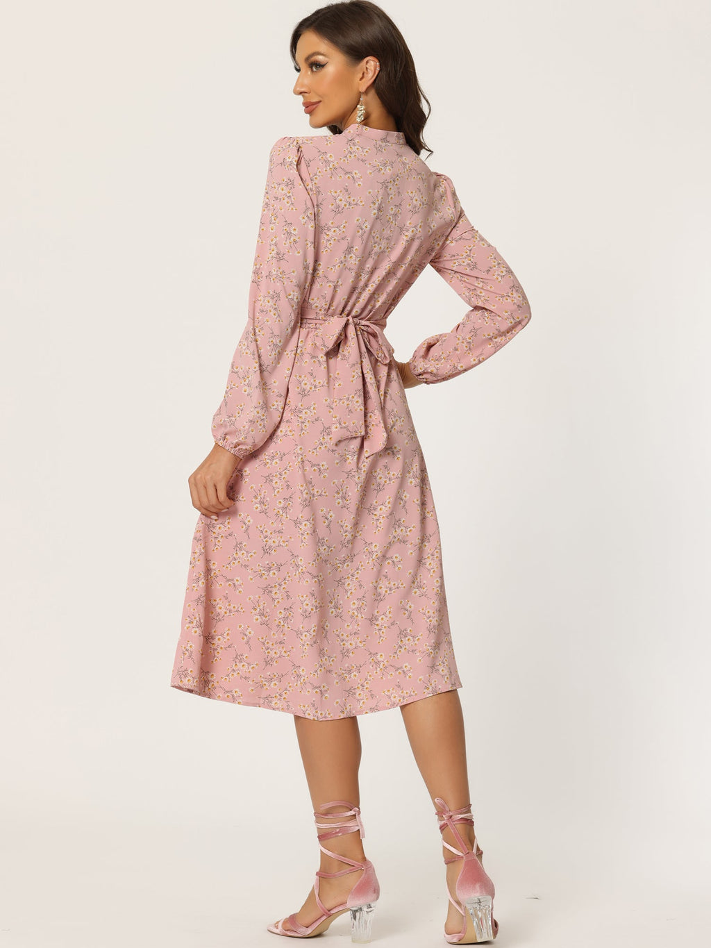 Casual Polyester Holiday Dress