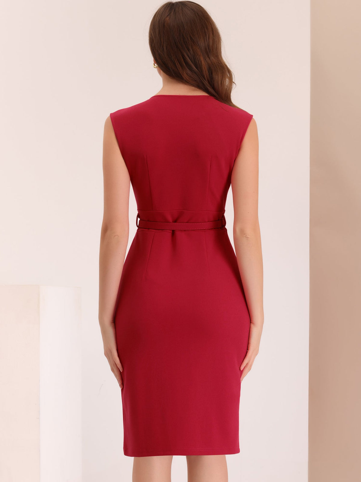 Slim Sleeveless Bodycon Dress
