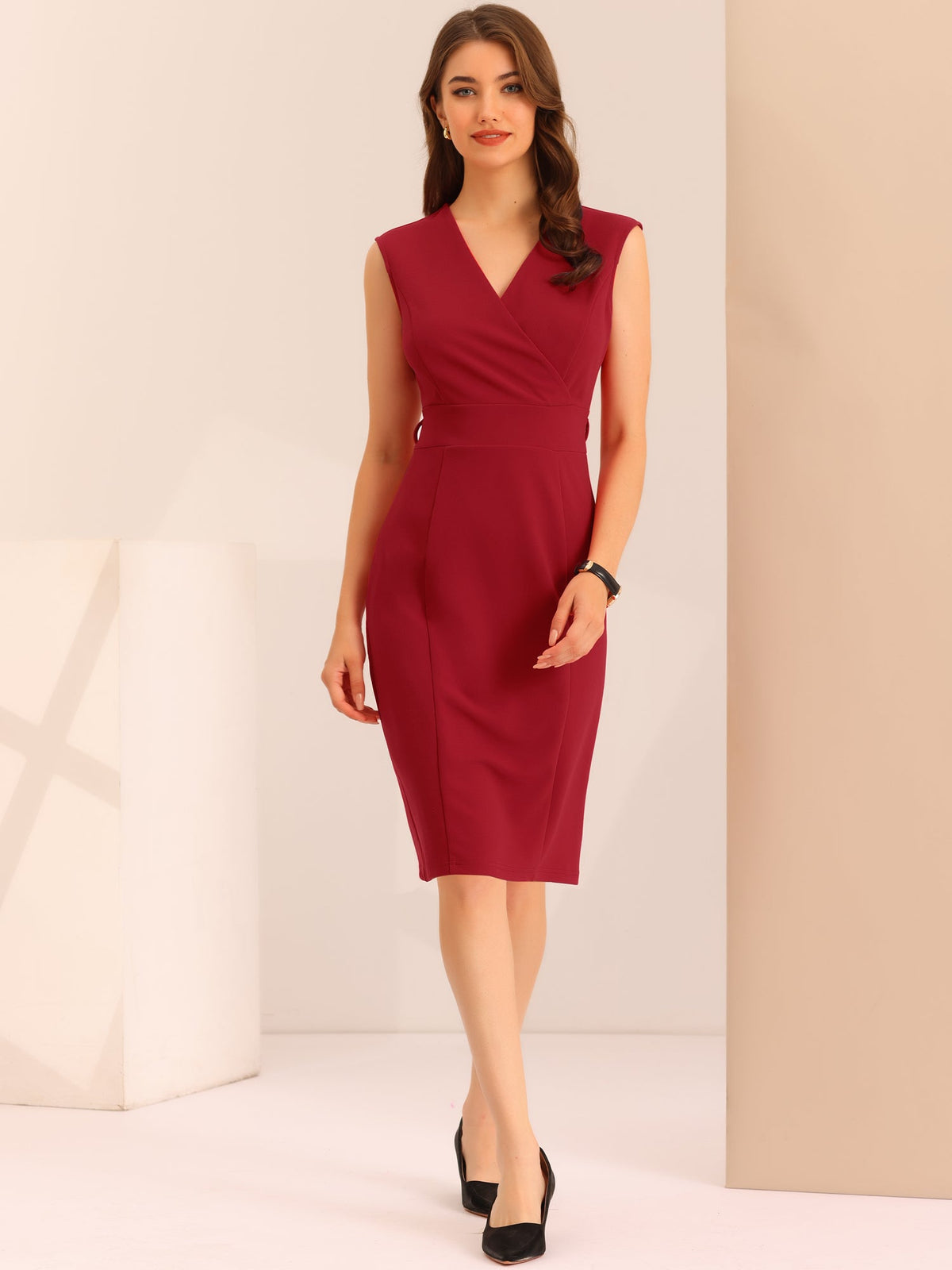 Slim Sleeveless Bodycon Dress