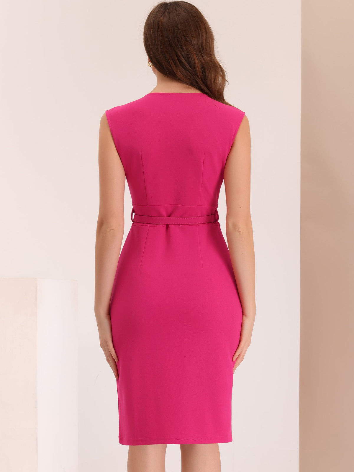 Slim Sleeveless Bodycon Dress