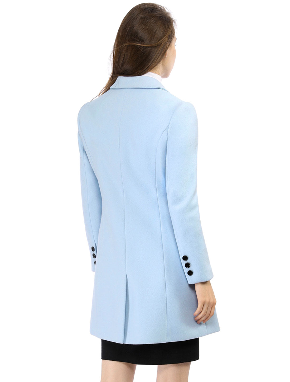Double-Breasted Lined Overcoat