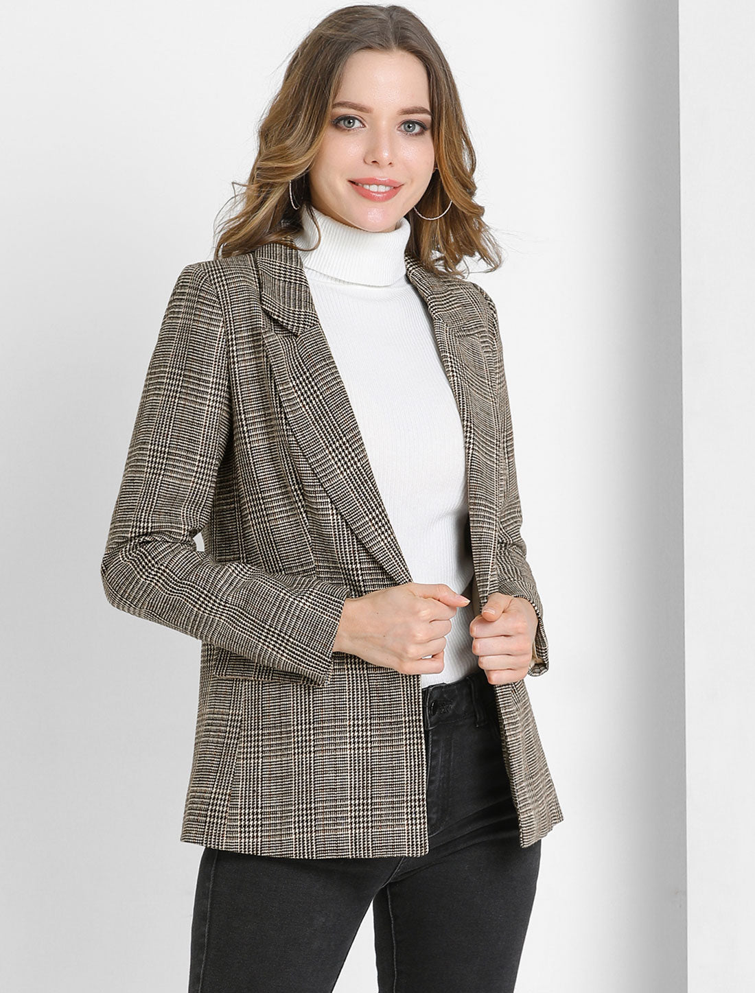 Back-Vent Polyester Classic Blazer