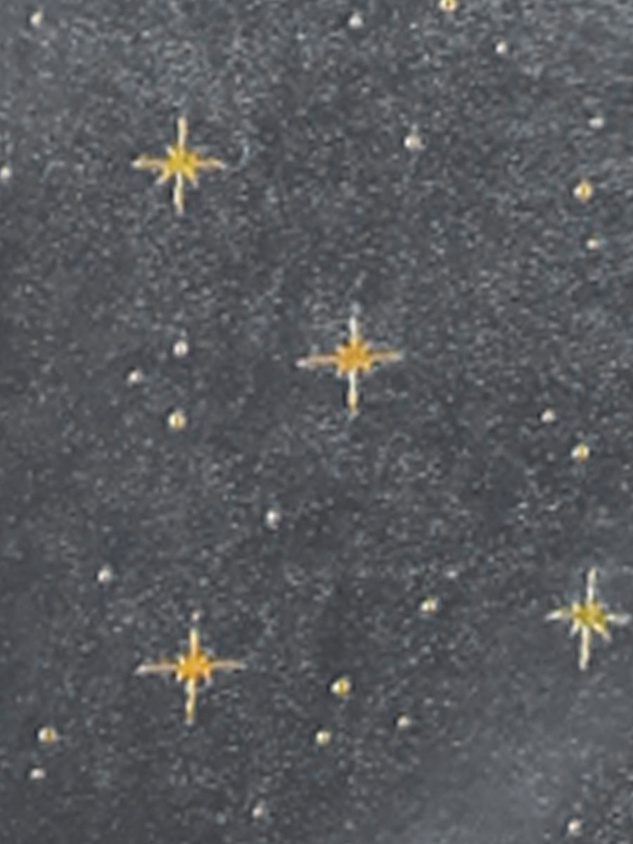Glitter Star Square Neck Mini Dress