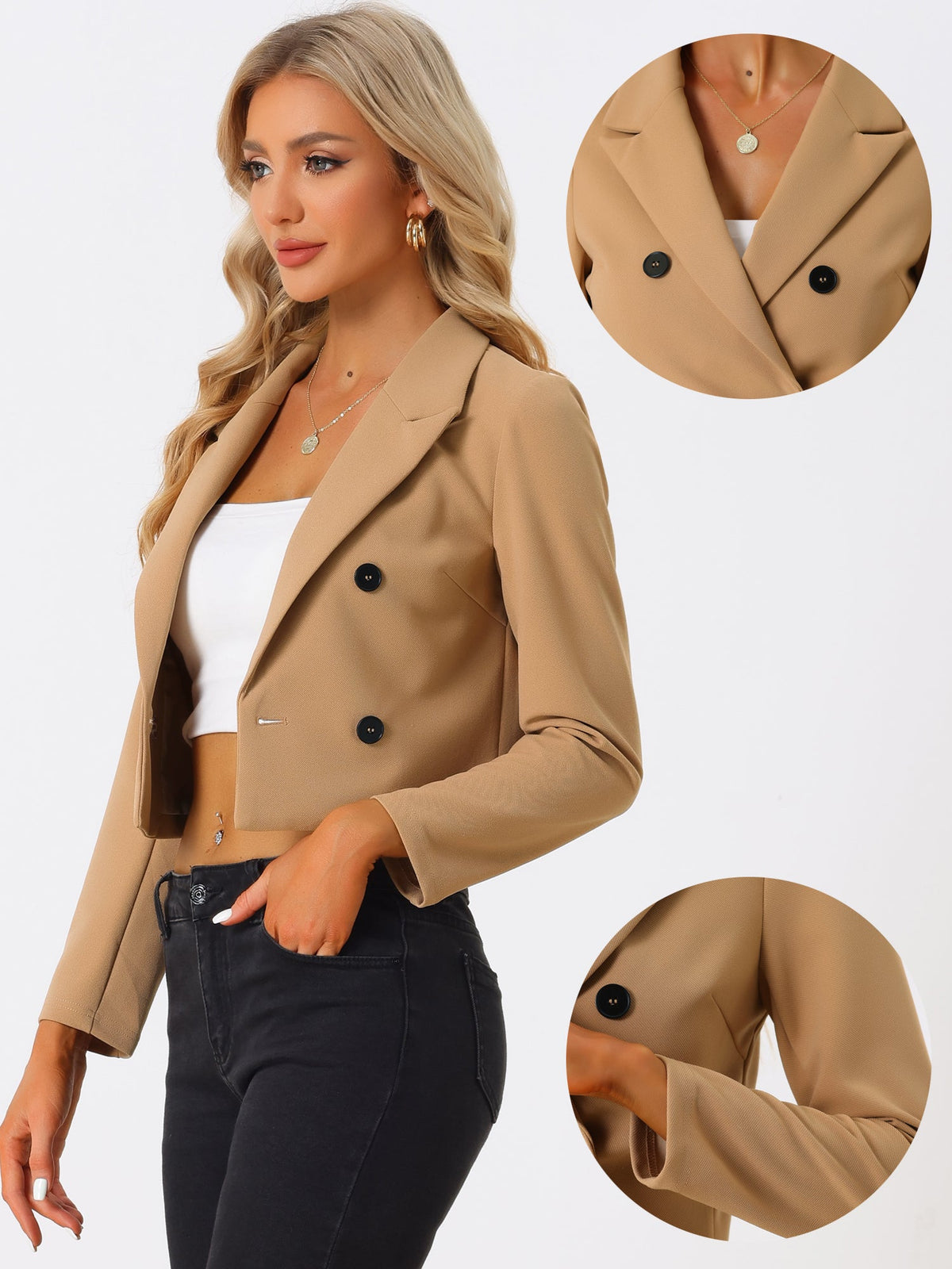 Structured Flex Work Blazer