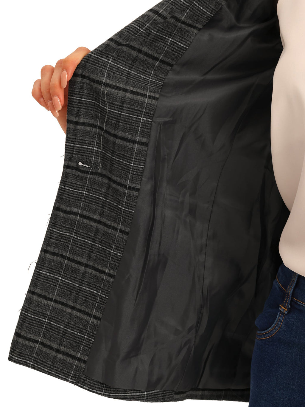 Back-Vent Polyester Classic Blazer