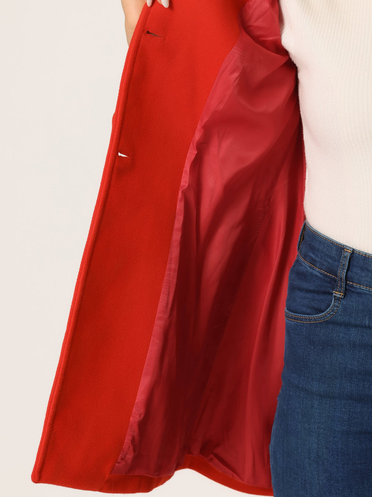 Bowtie Back A-Line Coat