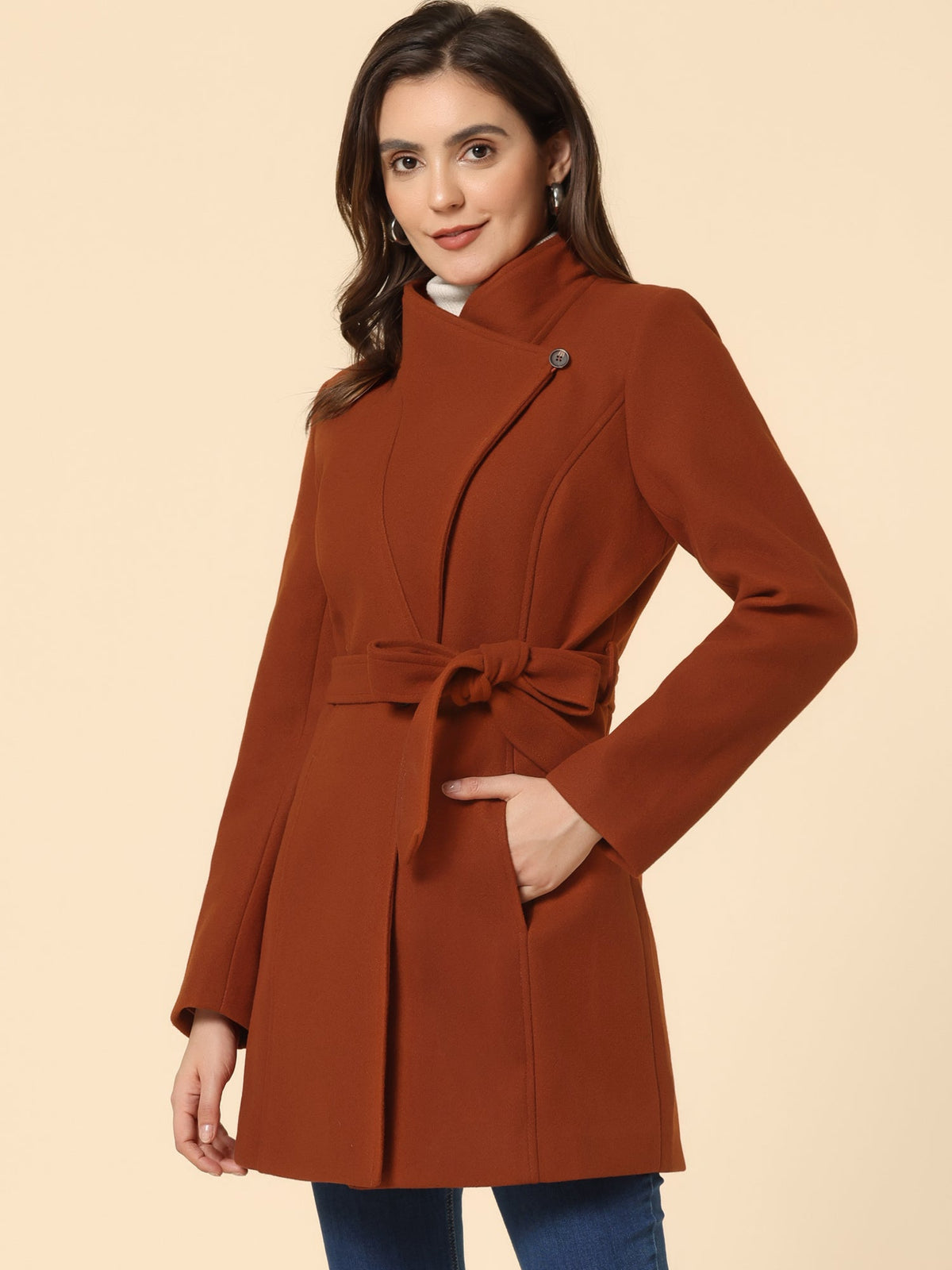 Cloud Ridge Belted Coat