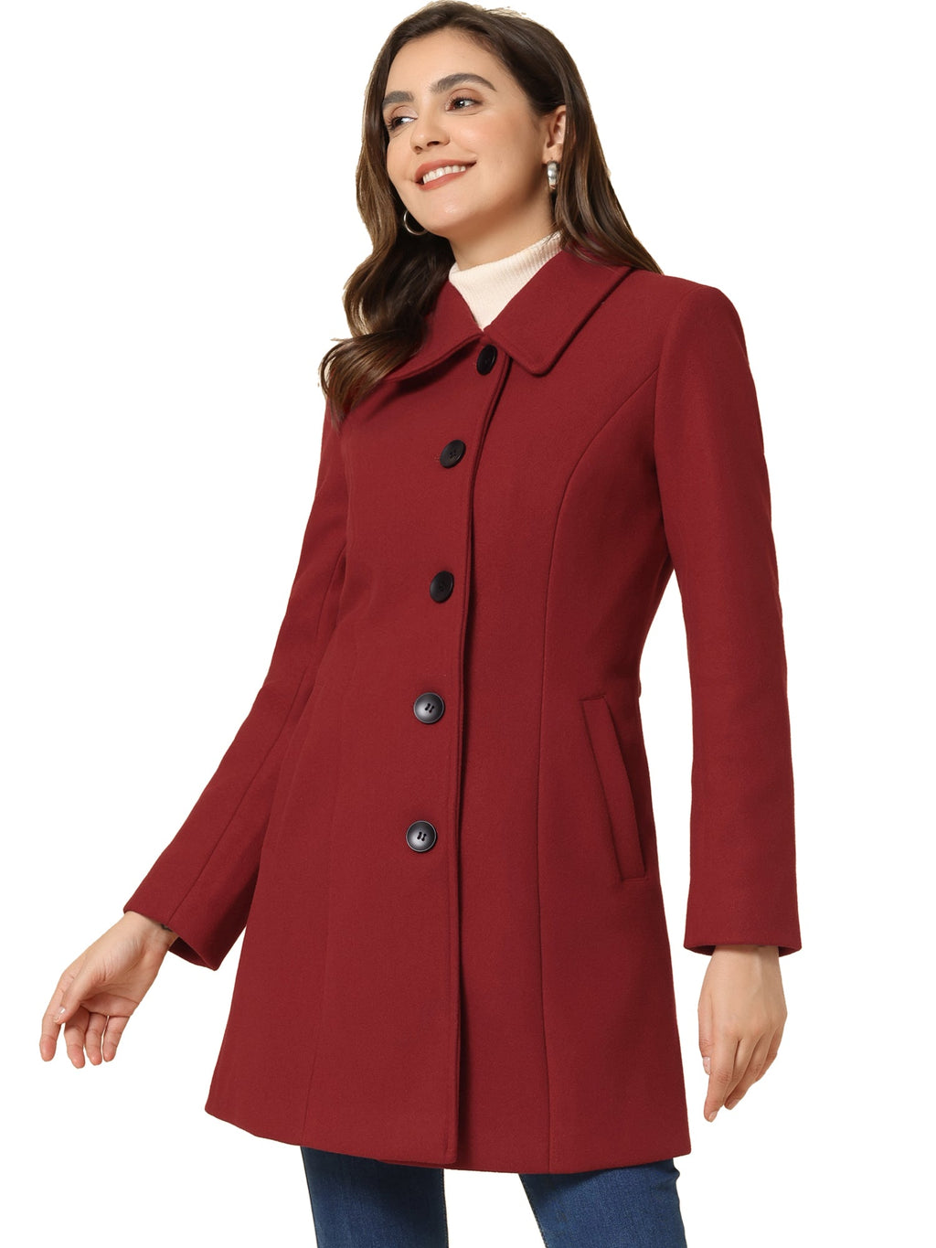Low-Iron Mid-Length Coat