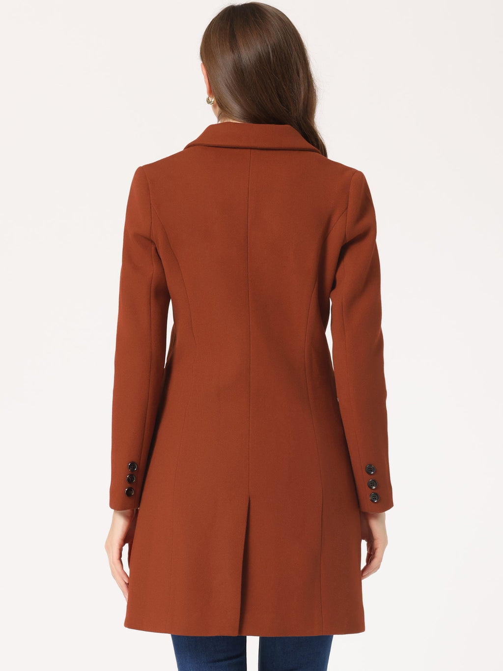 Double-Breasted Lined Overcoat