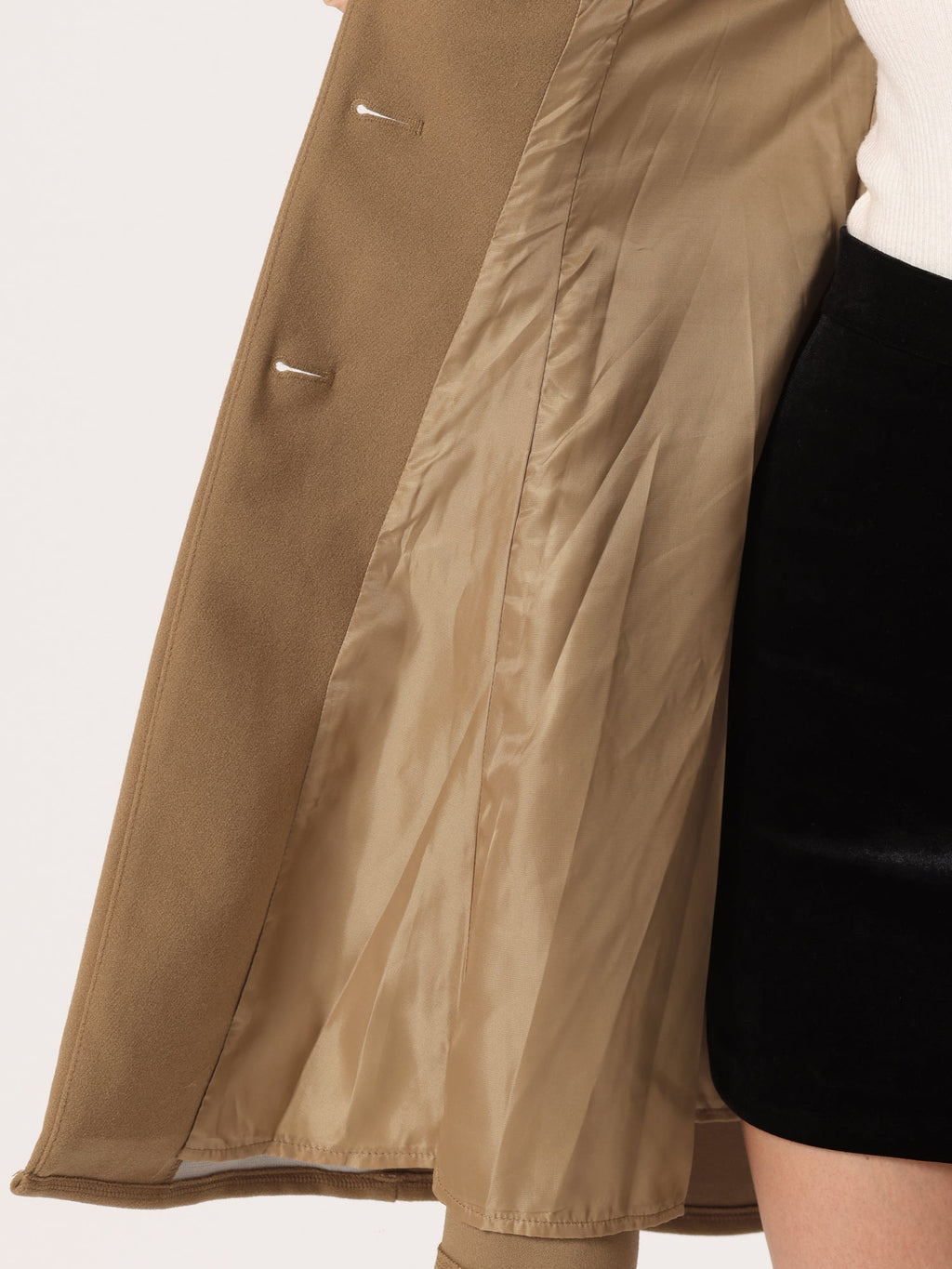 Tencel Soft Silhouette Overcoat