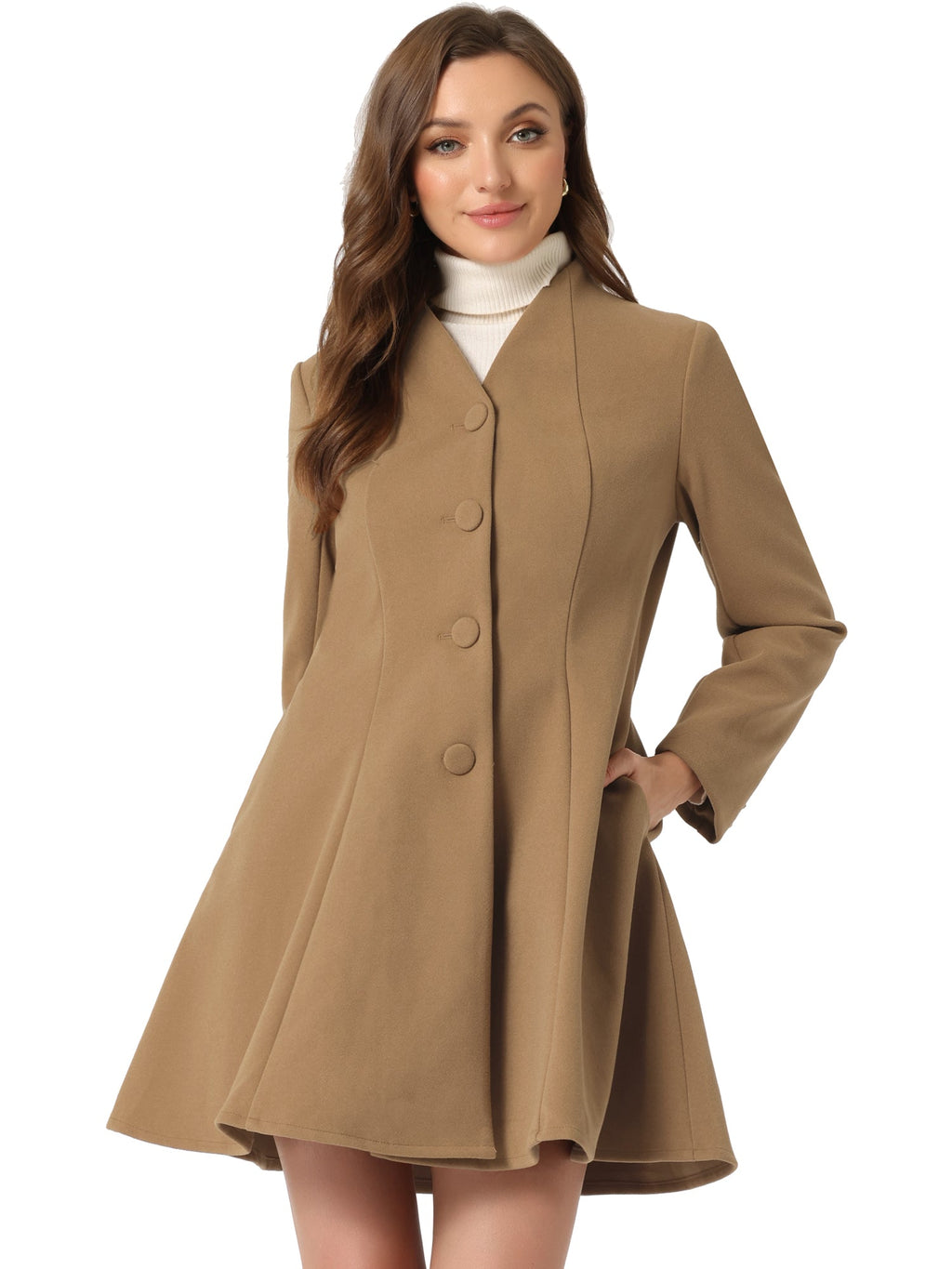 Tencel Soft Silhouette Overcoat