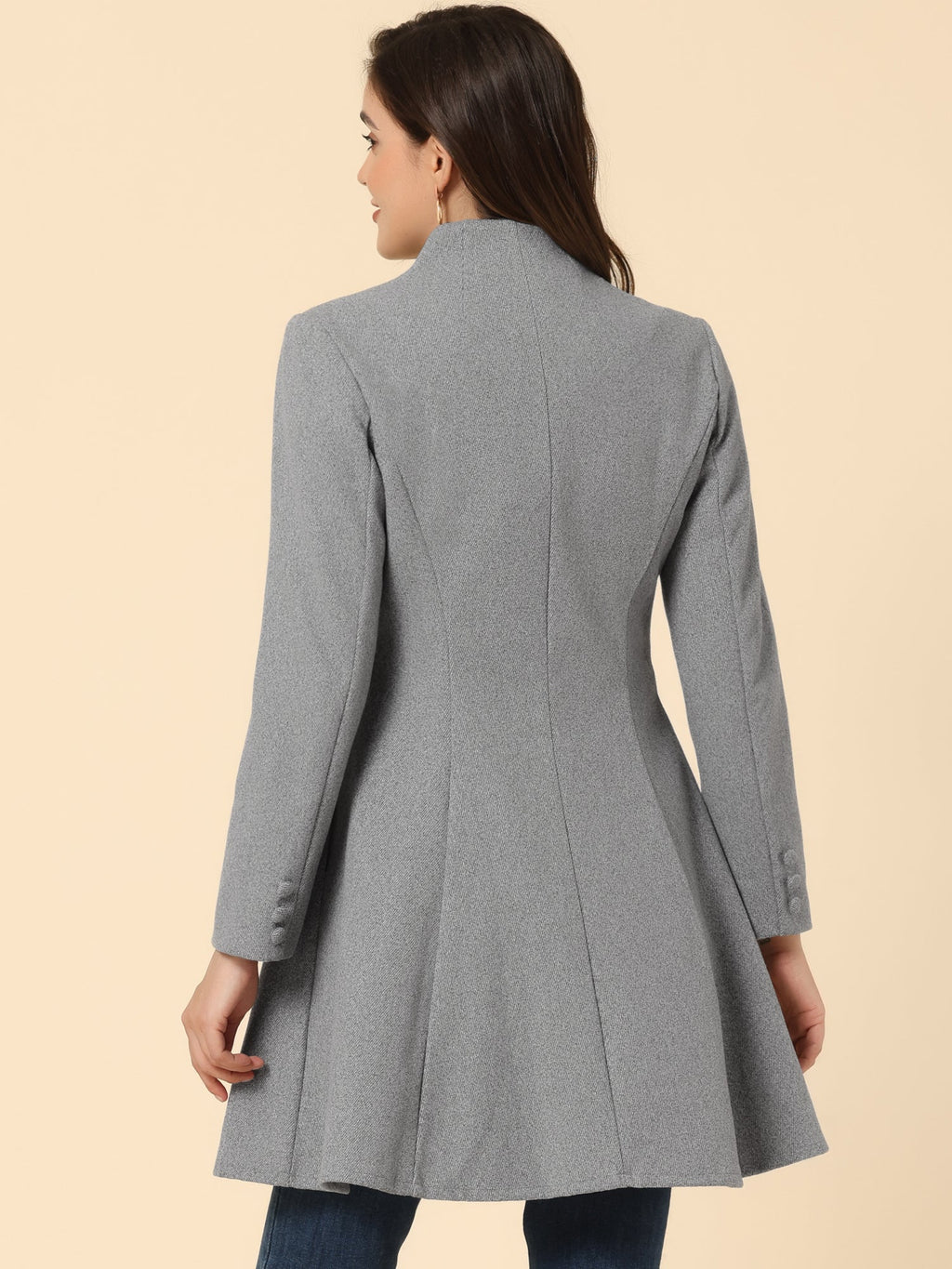 Tencel Soft Silhouette Overcoat