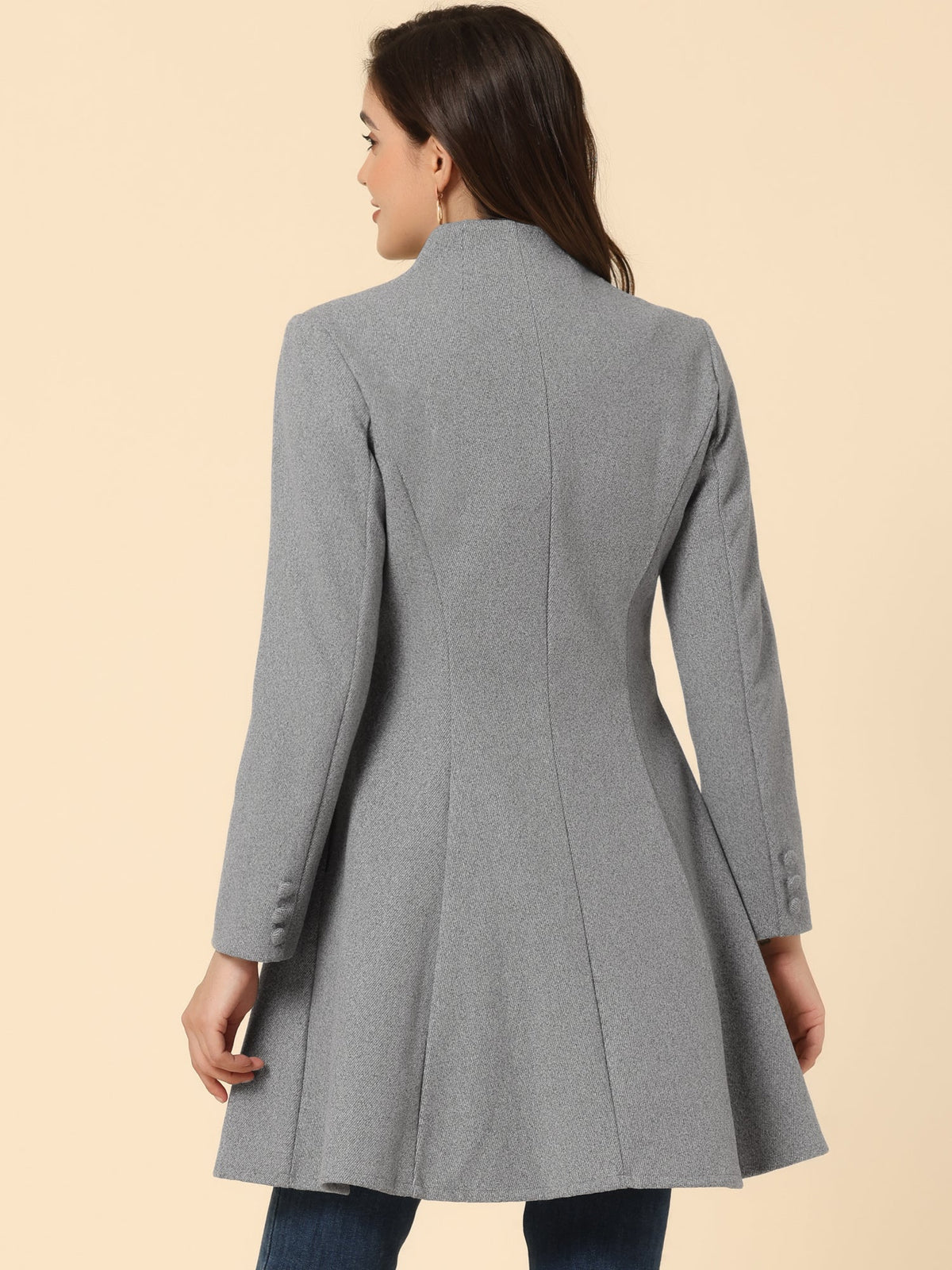 Tencel Soft Silhouette Overcoat