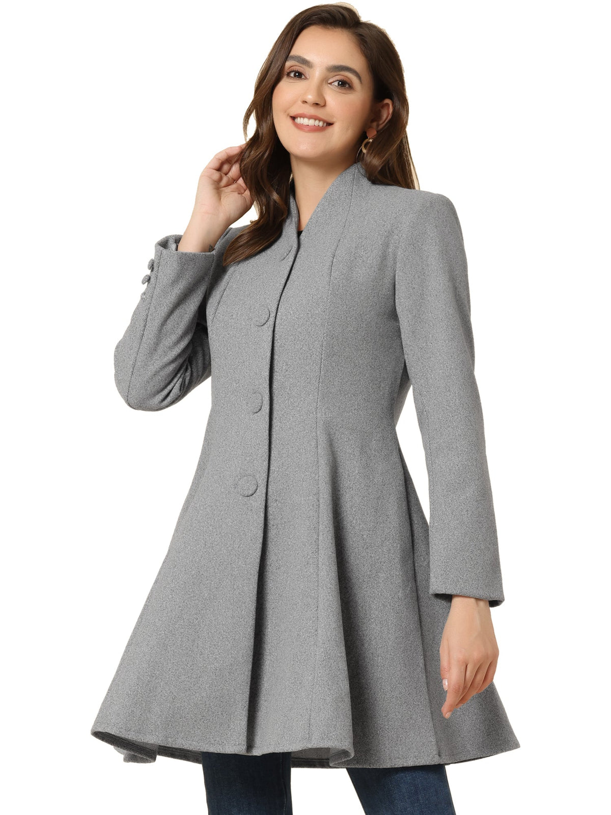 Tencel Soft Silhouette Overcoat