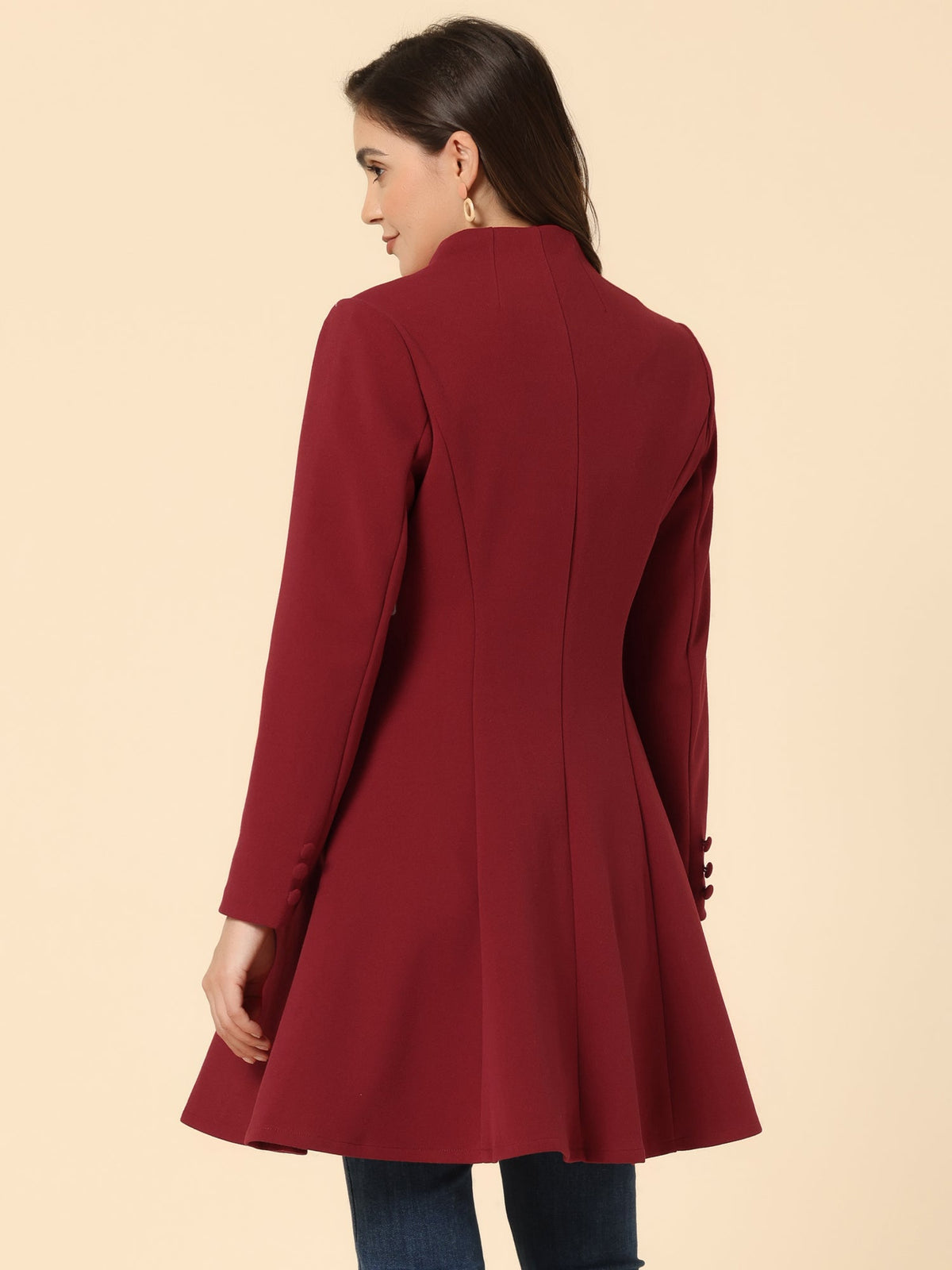 Tencel Soft Silhouette Overcoat