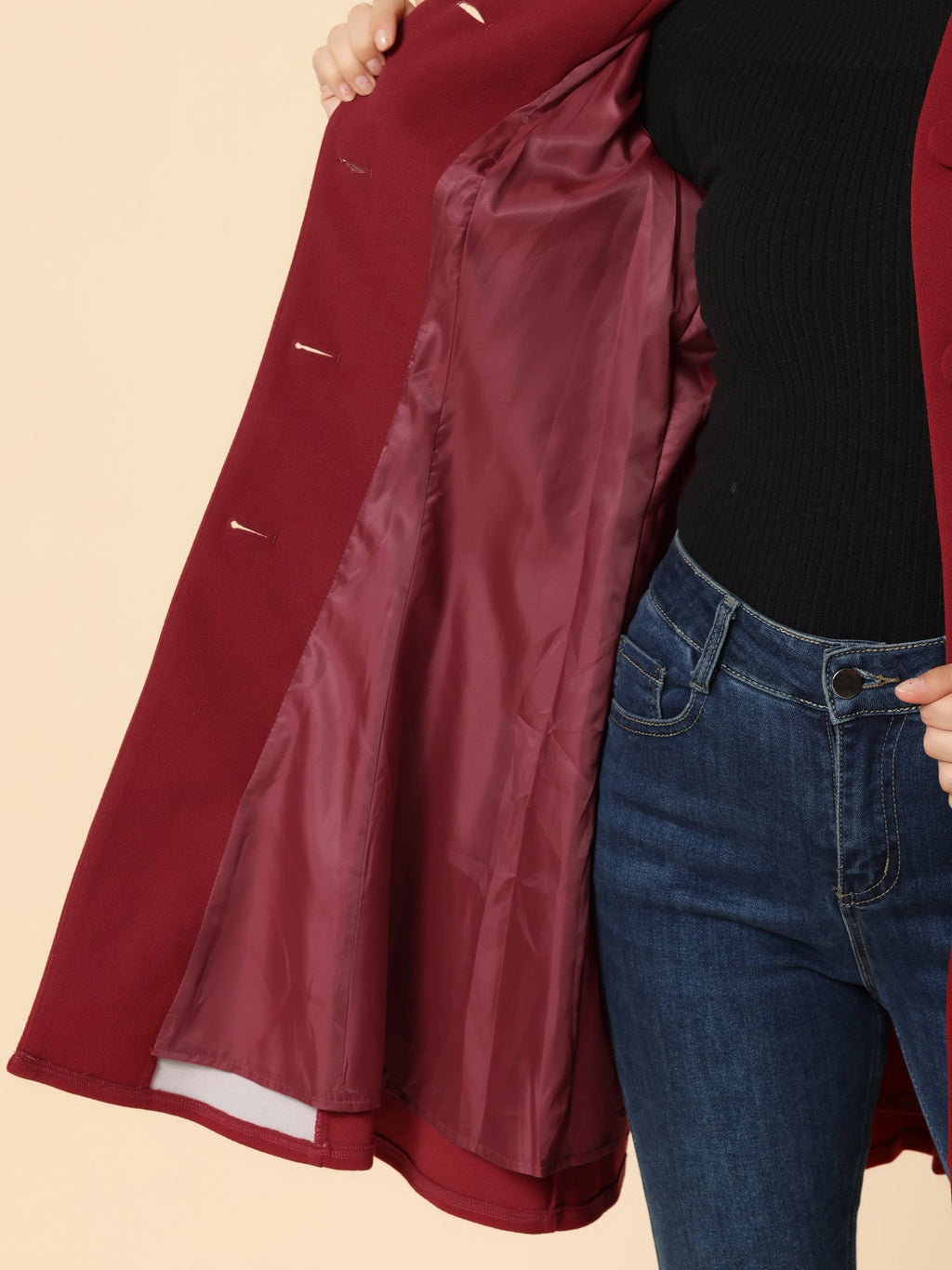 Tencel Soft Silhouette Overcoat