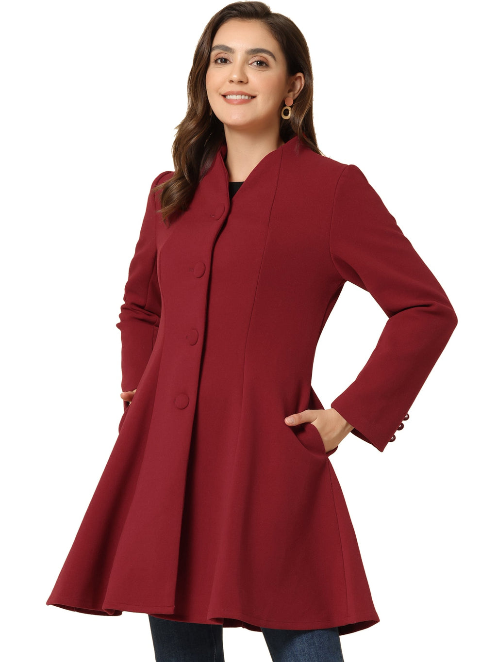 Tencel Soft Silhouette Overcoat