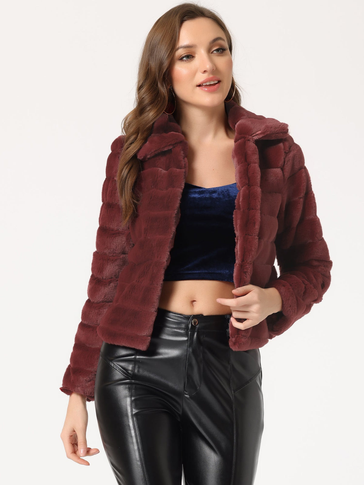 Puff Open Front Coat