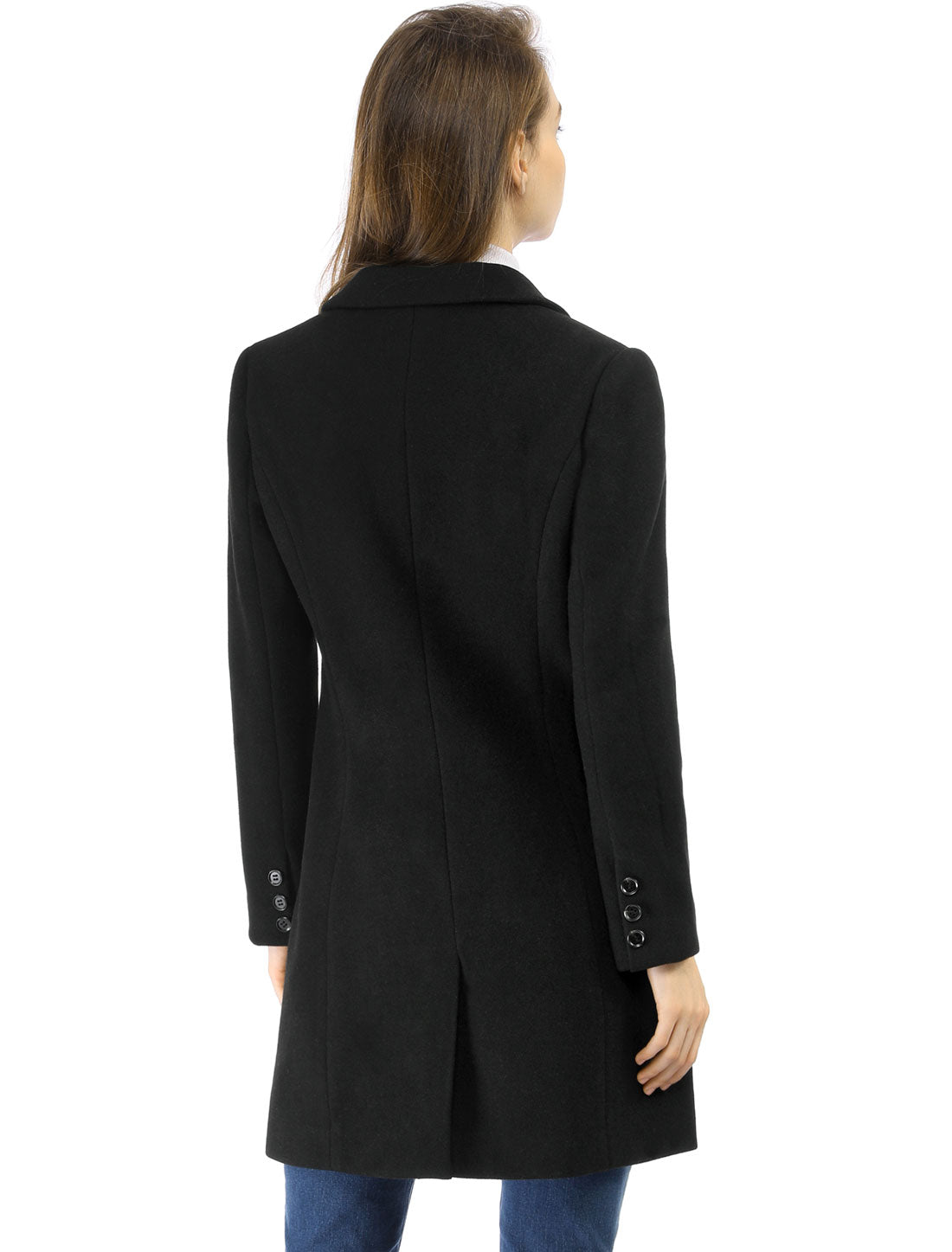Double-Breasted Lined Overcoat