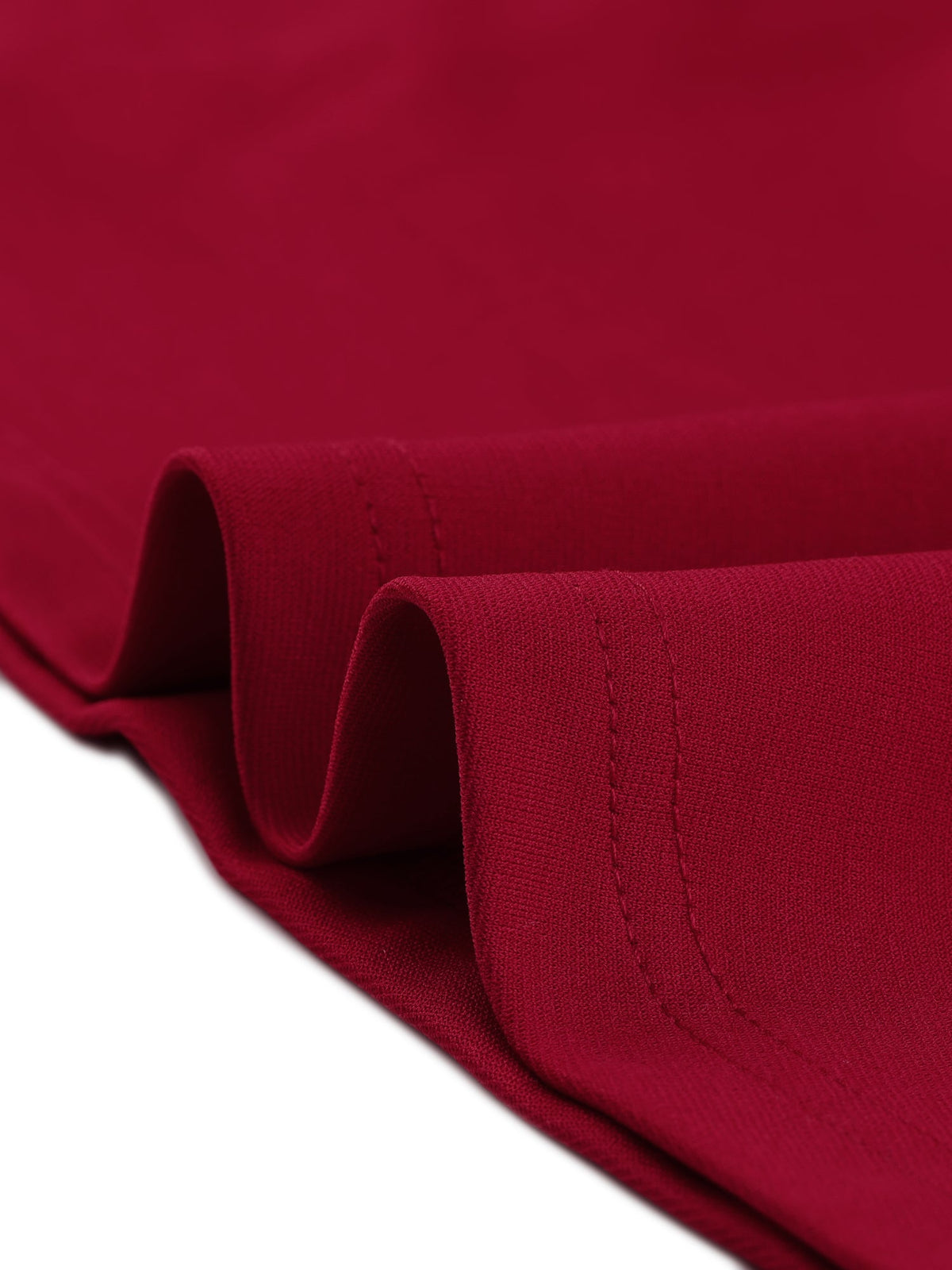 Contrast Color A-Line Dress