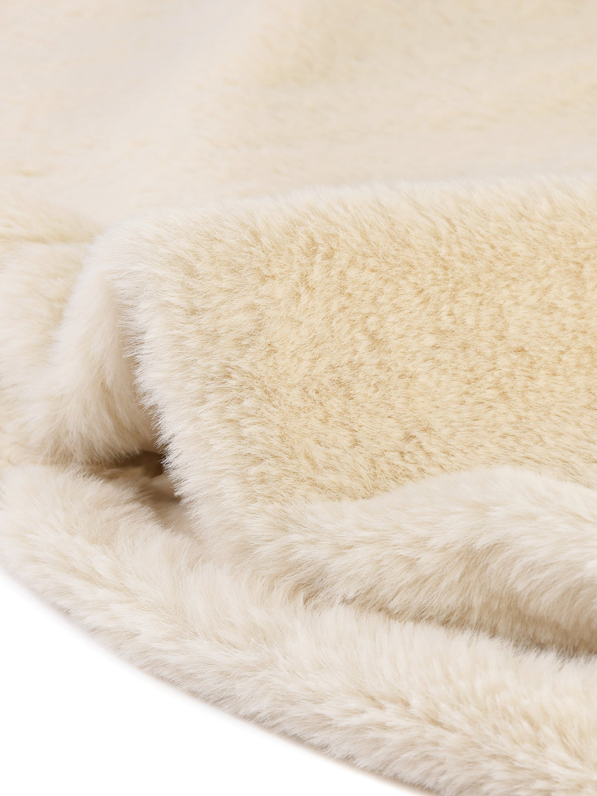 Cloud Wrap Faux Fur Coat