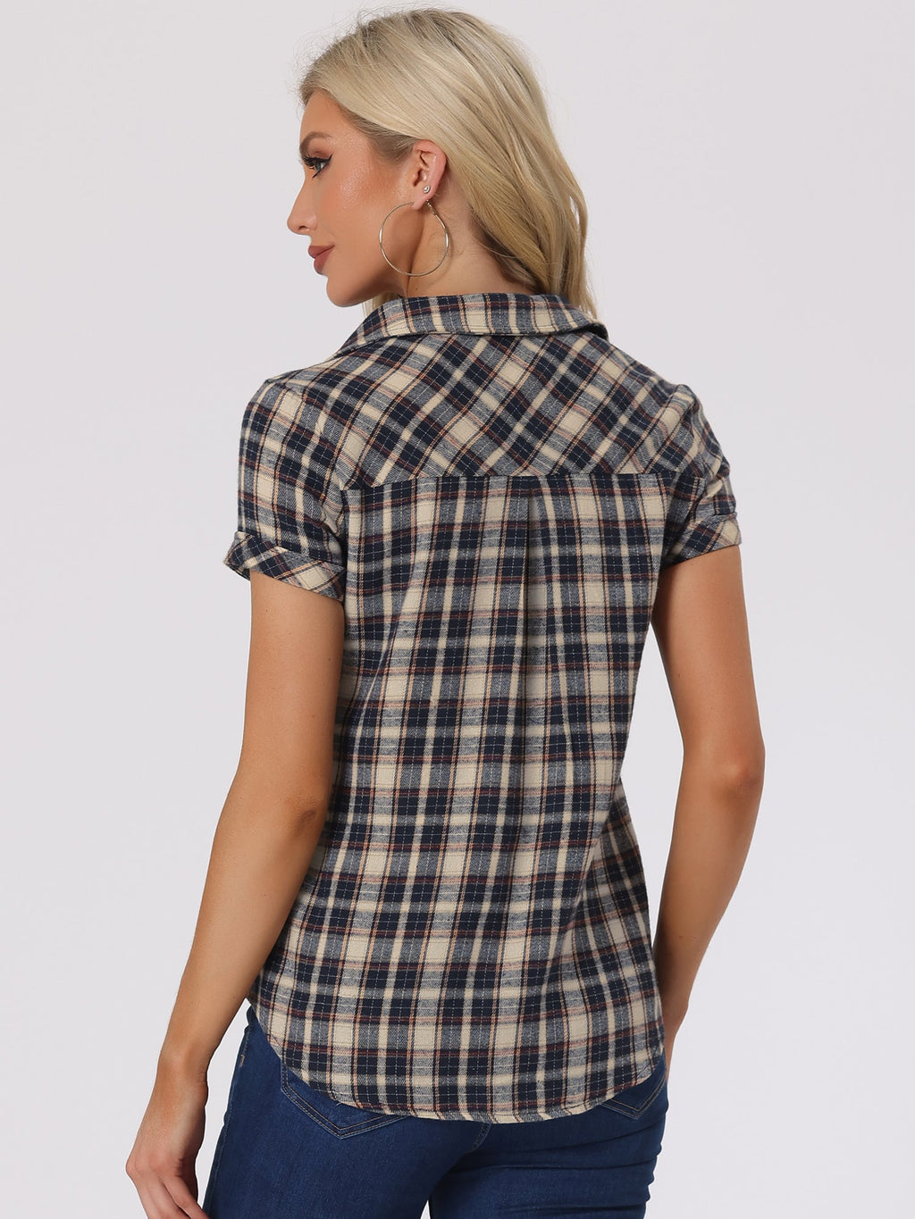 Lightweight Flannel Short Sleeve