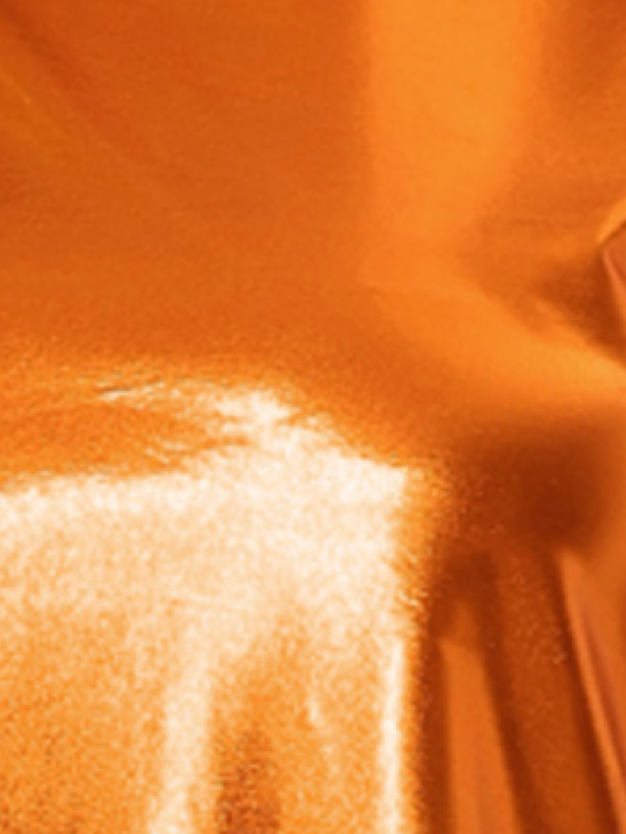 Metallic Crew Neck Sleeveless Top