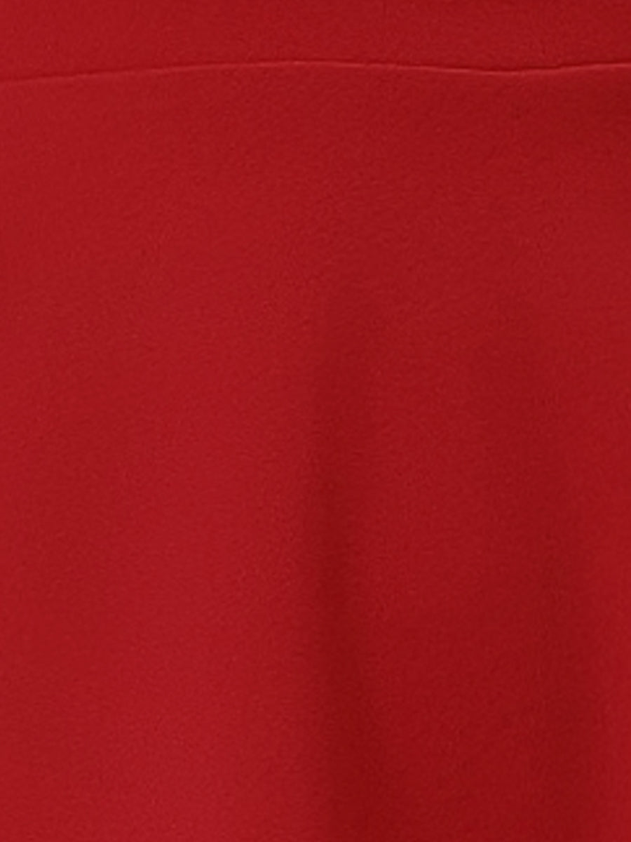 Sweetheart Neck Zipper Business Dress