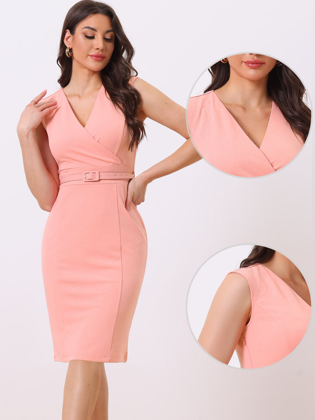 Slim Sleeveless Bodycon Dress