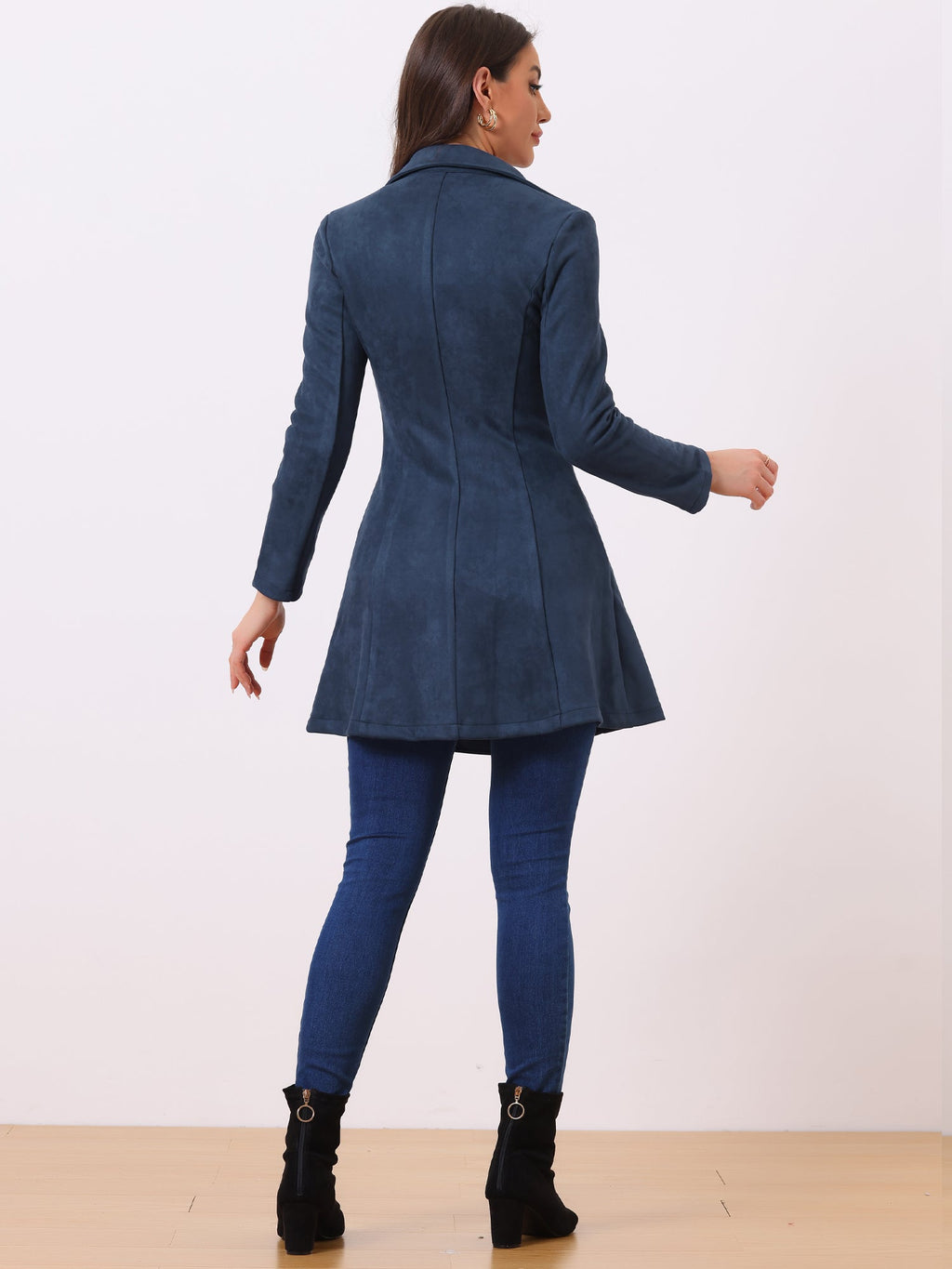 Stretch-Casual Peacoat