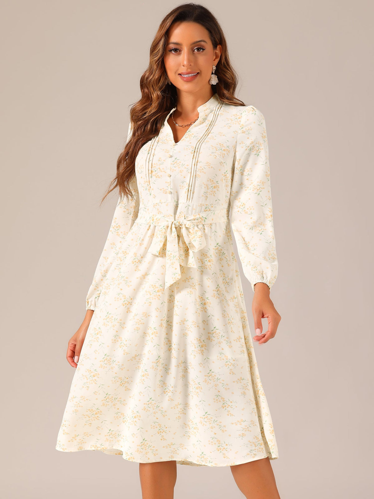 Casual Polyester Holiday Dress