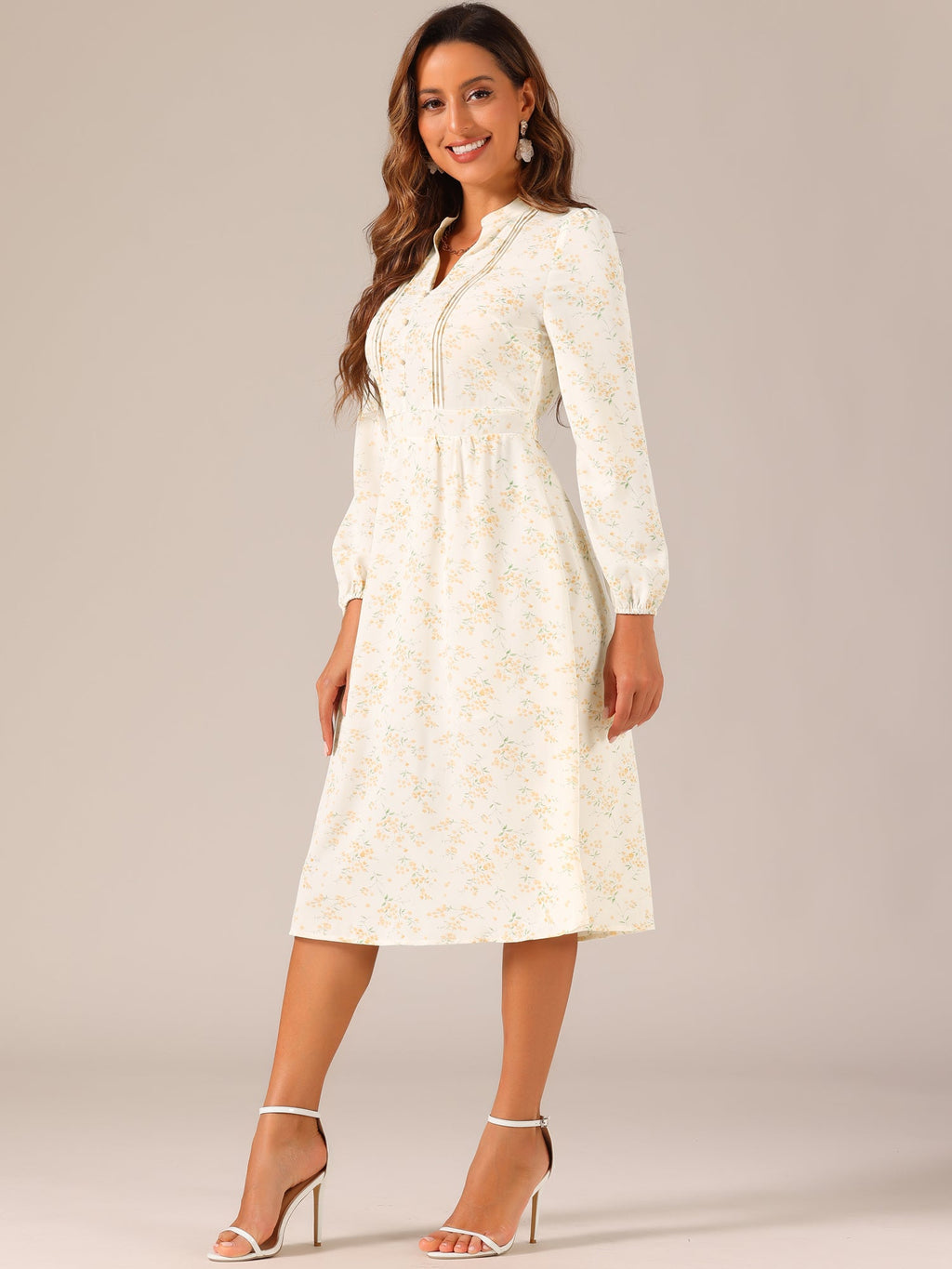 Casual Polyester Holiday Dress