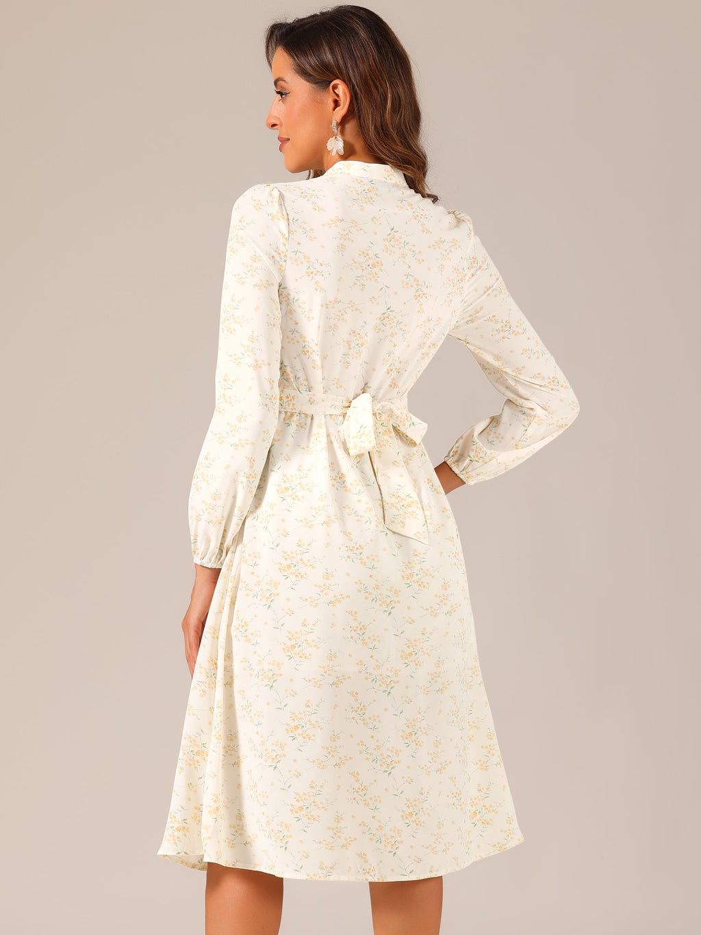 Casual Polyester Holiday Dress