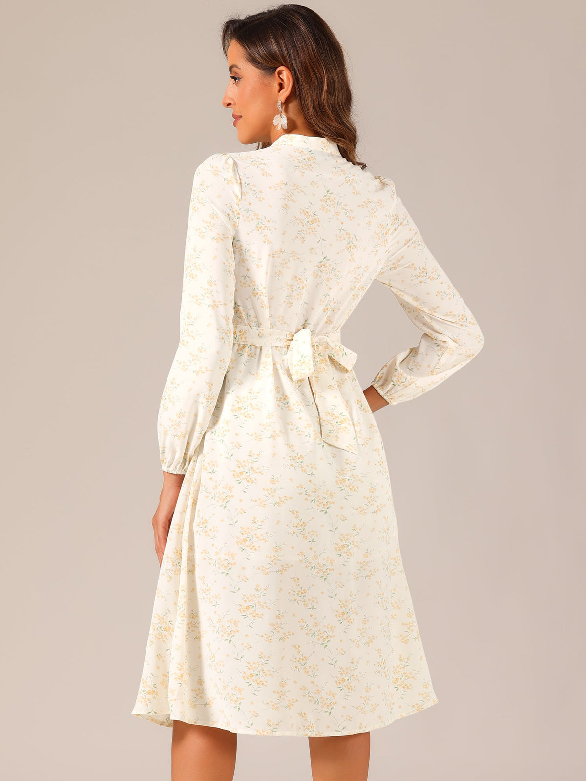 Casual Polyester Holiday Dress