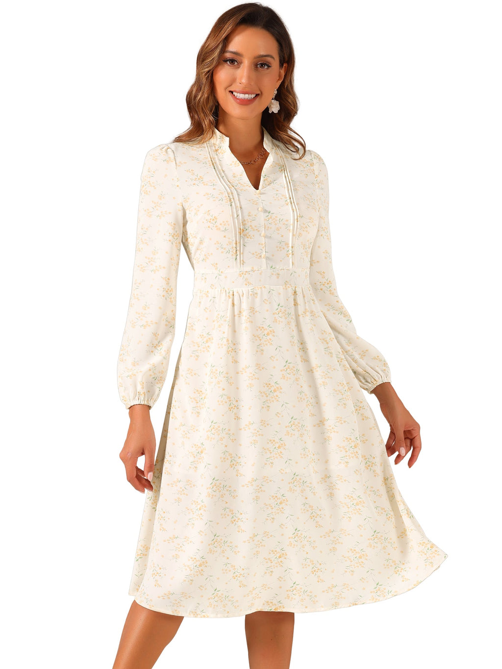 Casual Polyester Holiday Dress
