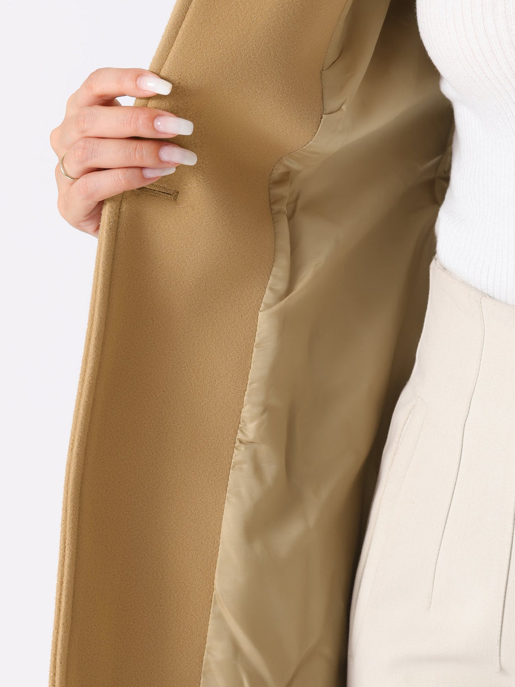 Bowtie Back A-Line Coat