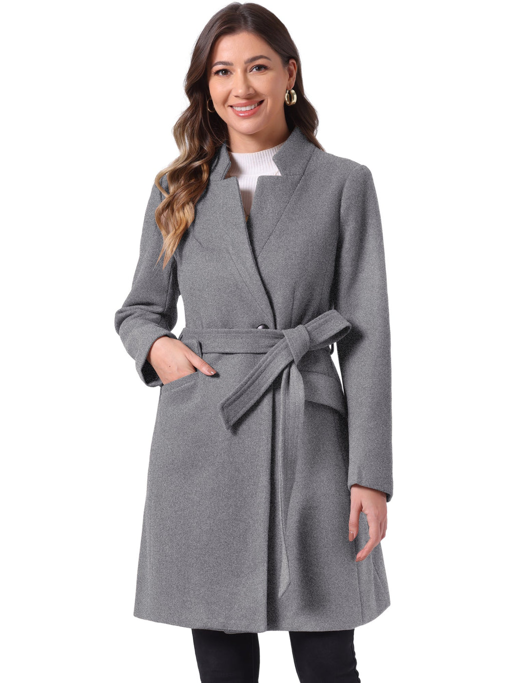 Machine-Wash Commute Peacoat