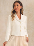 Regular Fit Dressy Plaid Blazer